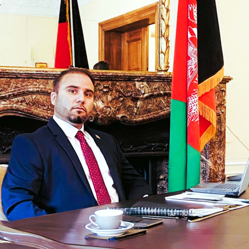 Shir M. Farukh the founder of Afghanistan and EU Chamber of Commerce